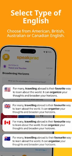 Download AI IELTS Speaking – SpeakPrac: Band 9 Reviewer App - Screenshot 5
