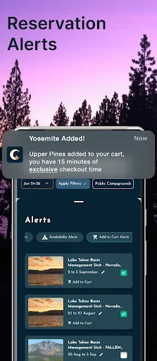 I-download ang Campsite Tonight – Kumuha ng Camping Slot Agad - Screenshot 2