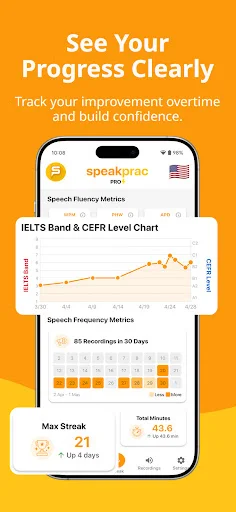 Download AI IELTS Speaking – SpeakPrac: Band 9 Reviewer App - Screenshot 8