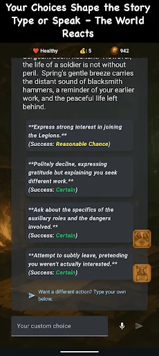 I-download ang FateWeaver: AI Fantasy RPG – AI Adventure Game - Screenshot 3