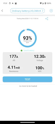 I-download ang GYS – BTW 6V/12V Pinakabagong Bersyon – Battery Tester - Screenshot 2