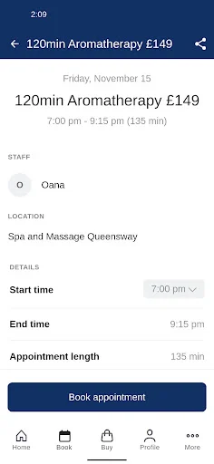 I-download ang Spa & Massage App – Mag-book ng Appointment Online - Screenshot 3