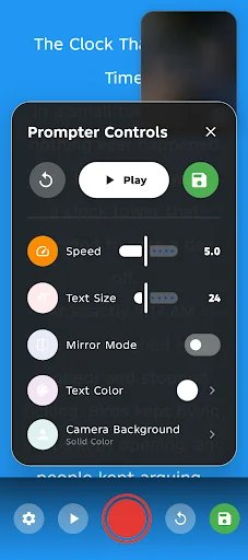 I-download ang Teleprompter & Video Prompter – Libreng Script Tool - Screenshot 9