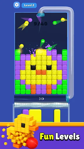 I-download ang Crush & Bounce: Brick Blast – Masayang Puzzle Game - Screenshot 1