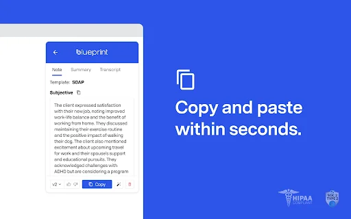 Blueprint: AI Notetaker – Mabilis na Paggawa ng Clinical Notes - Screenshot 3