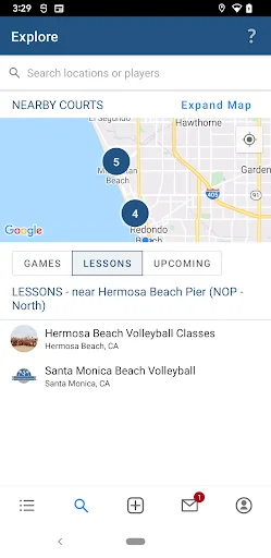 I-download ang Beach Volleyball App – Maghanap at Mag-set up ng Laro - Screenshot 7