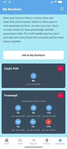 I-download ang Kentucky Lotto Droid – Resulta at Stats Libre - Screenshot 1