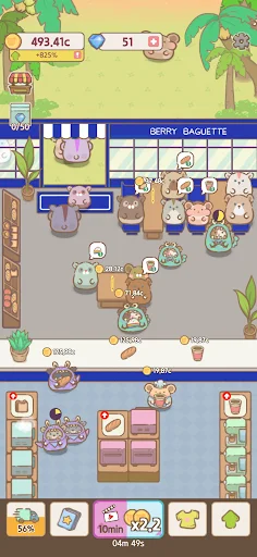 I-download ang Hamster Chef: Idle Restaurant – Masayang Cooking Game - Screenshot 7