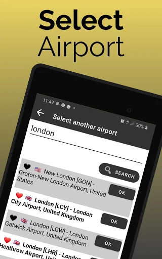 I-download ang Baltimore Airport BWI – Live Flight Info App - Screenshot 9