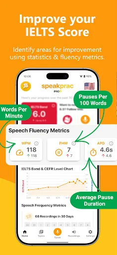 Download AI IELTS Speaking – SpeakPrac: Band 9 Reviewer App - Screenshot 6