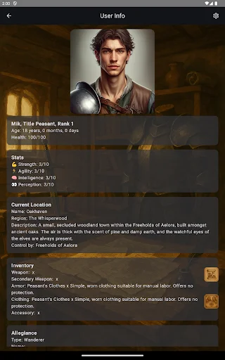 I-download ang FateWeaver: AI Fantasy RPG – AI Adventure Game - Screenshot 10