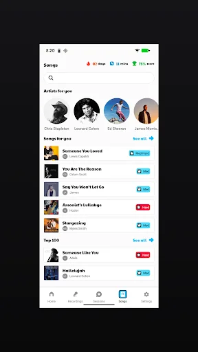 Download Singing Coach AI – Pagbutihin ang Iyong Boses Ngayon - Screenshot 20