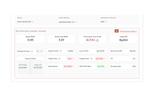 AutoAds: I-optimize ang Iyong Shopee Ads Gamit ang ROAS Calculator - Screenshot 2