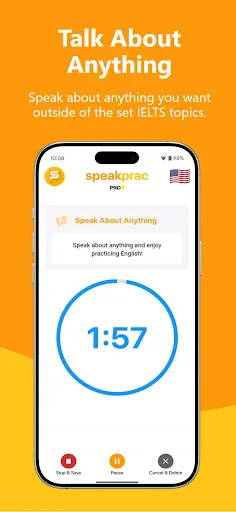 Download AI IELTS Speaking – SpeakPrac: Band 9 Reviewer App - Screenshot 4