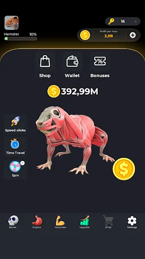 Download Hamster Clicker Earn Coins – Maglaro at Kumita ng Rewards - Screenshot 4