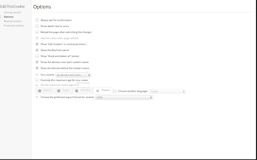 I-download ang EditThisCookie (V3) – Pinakamahusay na Cookie Manager - Screenshot 4