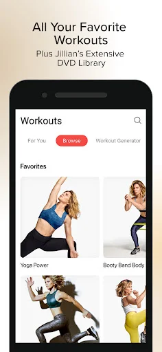 I-download ang Jillian Michaels Fitness App – Mag-ehersisyo sa Bahay - Screenshot 4