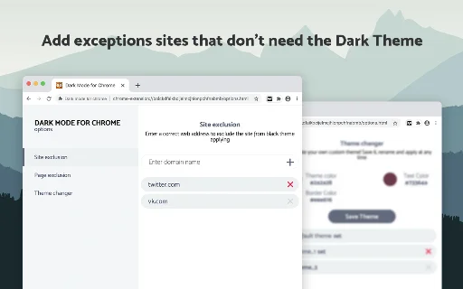 Dark Mode para sa Chrome – I-download ang Pinakamahusay na Dark Theme - Screenshot 4