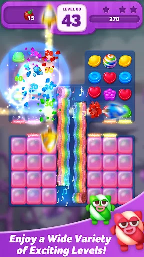 I-download ang Lollipop: Sweet Taste Match 3 – Libreng Puzzle Game - Screenshot 6