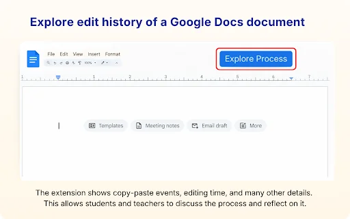 Process Feedback for Google Docs – I-track ang Edit History - Screenshot 1