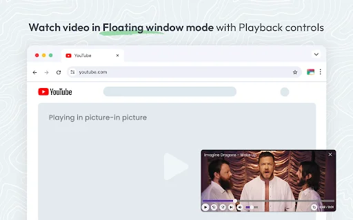 Picture in Picture – Floating Player: Manood ng Video Habang Nagba-browse - Screenshot 1