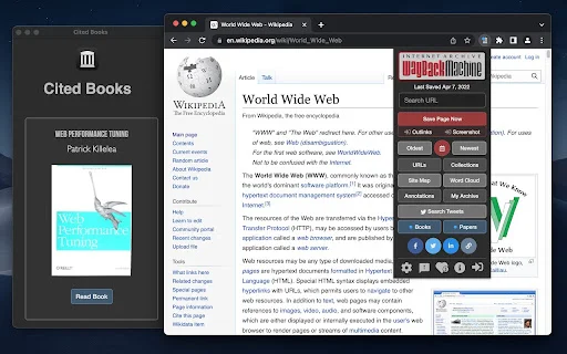 Wayback Machine Extension: I-access ang Kasaysayan ng Web nang Libre - Screenshot 4