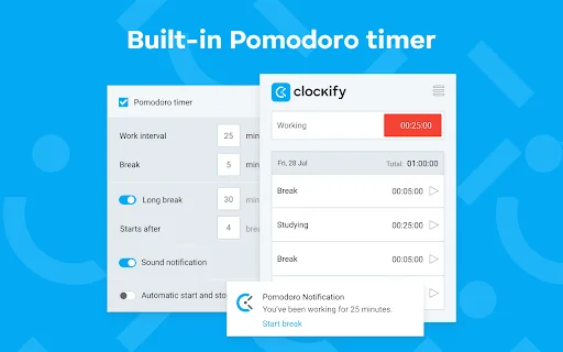 I-download ang Clockify Time Tracker – Libreng Time Tracker - Screenshot 4