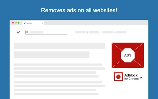 I-download ang Adblock for Chrome – Mabilis at Libreng Ad Blocker - Screenshot 1