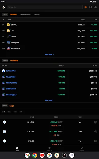 I-download ang Birdeye Crypto Data Tool – Subaybayan ang Memecoins - Screenshot 9