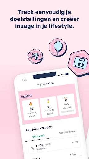 I-download ang Newborn Fit Mama – Fitness App para sa mga Nanay - Screenshot 3