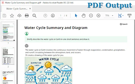 I-download ang ChatGPT to PDF Latest – I-save ang Chats nang Libre - Screenshot 2