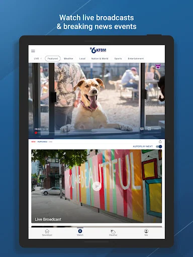 I-download ang KFDM News 6 – Lokal na Balita at Panahon - Screenshot 10